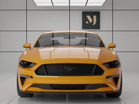 Mustang GT 3D Model