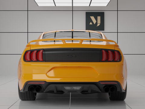 Mustang GT Model 3D