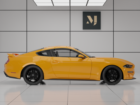 Mustang GT Model 3D