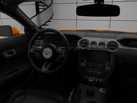 Mustang GT Model 3D