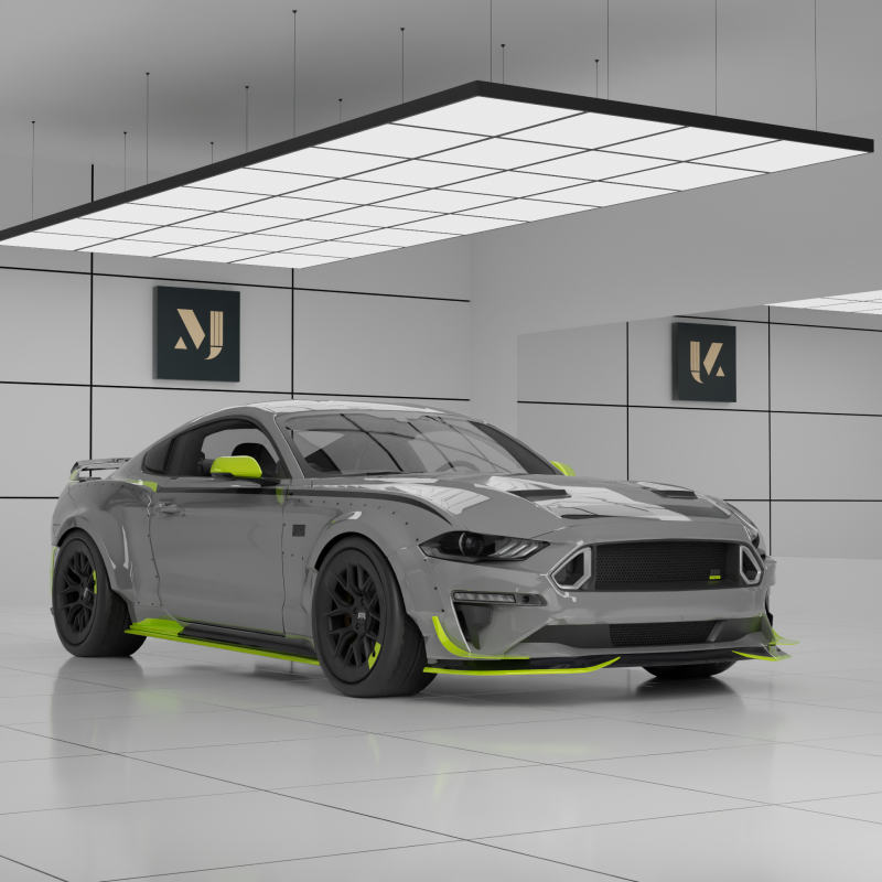 Mustang RTR Spec5 3D Model .c4d .max .obj .3ds .fbx .stl .blend 