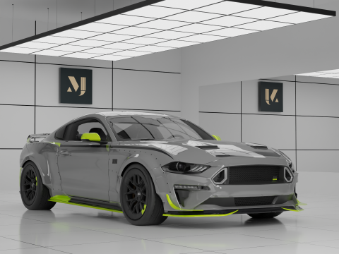 Mustang RTR Spec5 3Dモデル