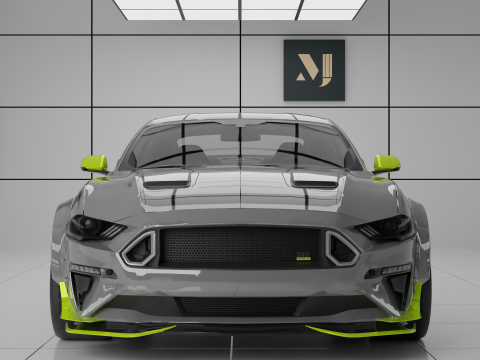 Mustang RTR Spec5 3D Model
