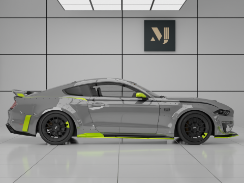 Mustang RTR Spec5 3D Model