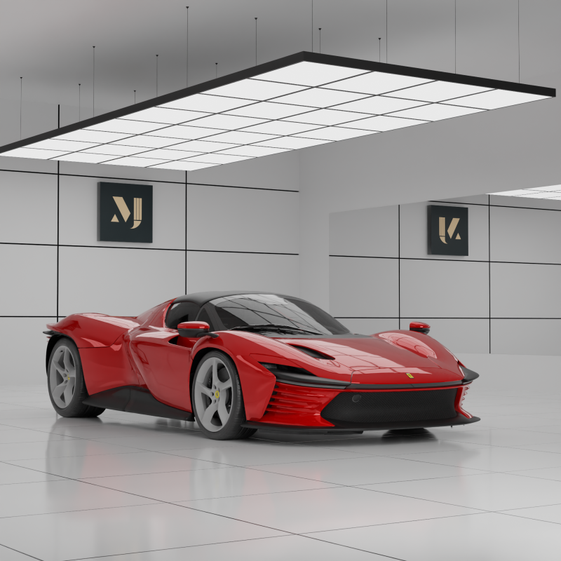 Ferrari Daytona SP3 Modèle 3D .c4d .max .obj .3ds .fbx .stl .blend 