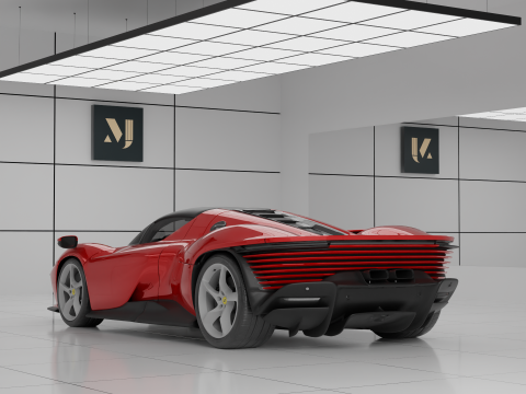 Ferrari Daytona SP3 Modèle 3D