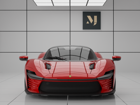Ferrari Daytona SP3 Modèle 3D