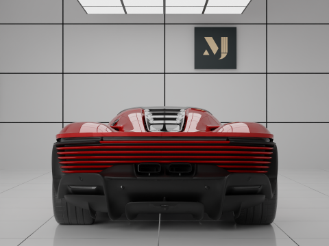 Ferrari Daytona SP3 Modèle 3D