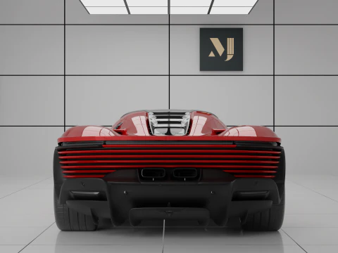 Ferrari Daytona SP3 3D Model