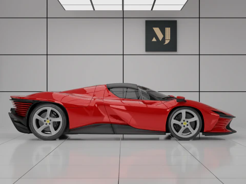 Ferrari Daytona SP3 3D Model