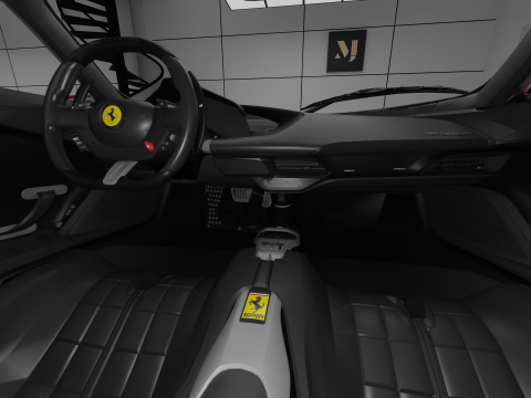 Ferrari Daytona SP3 Modèle 3D