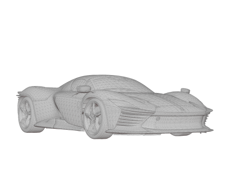 Ferrari Daytona SP3 Modèle 3D