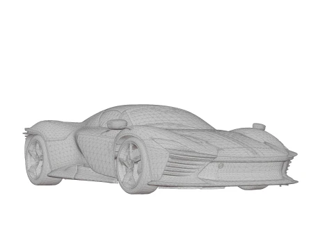 Ferrari Daytona SP3 3D Model