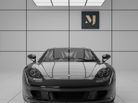 Porsche Carrera GT 3D Model