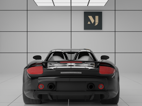 Porsche Carrera GT 3D Model