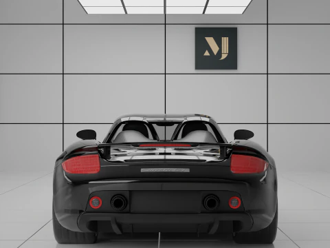 Porsche Carrera GT 3D Model