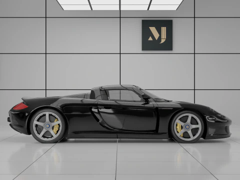 Porsche Carrera GT 3D Model