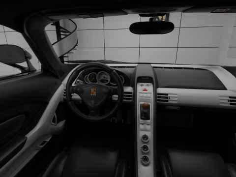 Porsche Carrera GT 3D Model