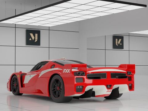 Ferrari FXX Evolution 3D 모델