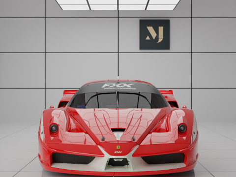 Ferrari FXX Evolution 3D 모델