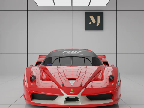 Ferrari FXX Evolution 3D Model