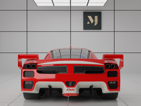Ferrari FXX Evolution 3D 모델