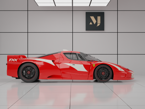Ferrari FXX Evolution 3D 모델