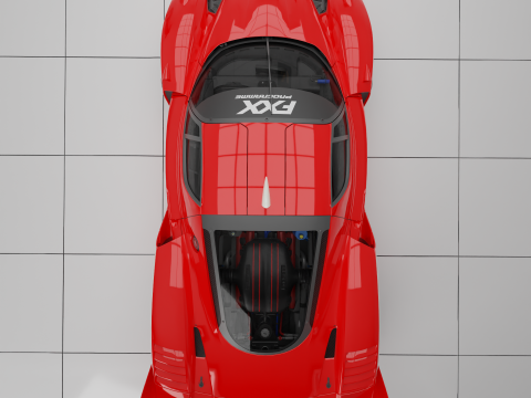 Ferrari FXX Evolution 3D 모델