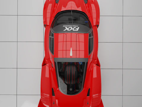 Ferrari FXX Evolution 3D Model