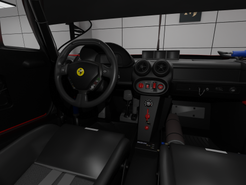 Ferrari FXX Evolution 3D 모델