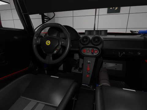 Ferrari FXX Evolution 3D Model