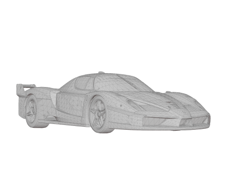 Ferrari FXX Evolution 3D 모델