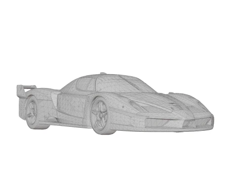 Ferrari FXX Evolution 3D Model