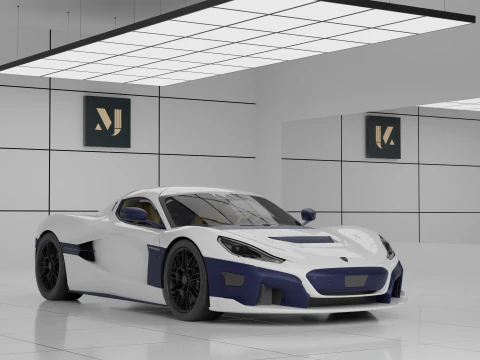 Rimac Nevera 3D Model