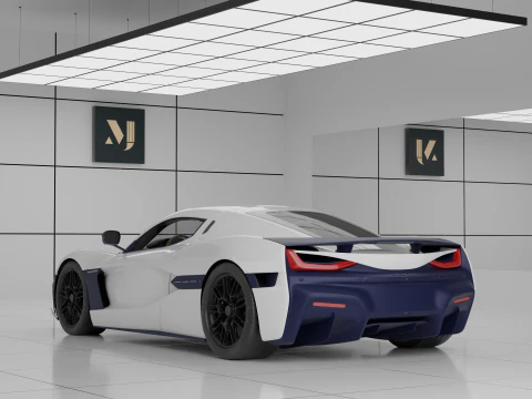 Rimac Nevera 3D Model