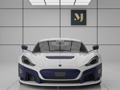 Rimac Nevera 3D Model
