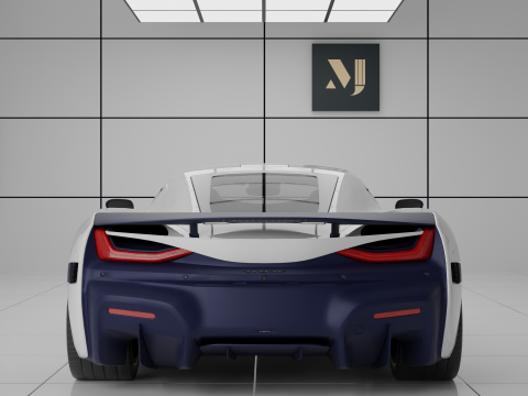 Rimac Nevera 3Dモデル