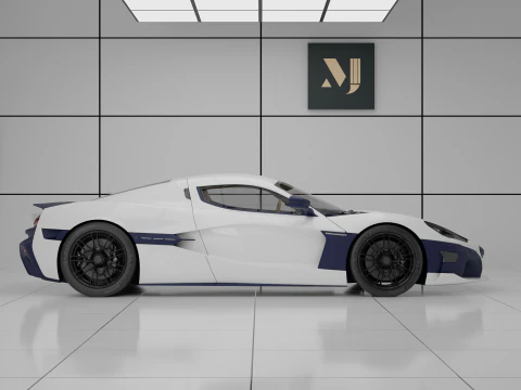 Rimac Nevera 3D Model