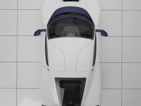 Rimac Nevera 3Dモデル