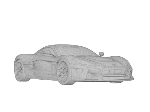 Rimac Nevera 3D Model