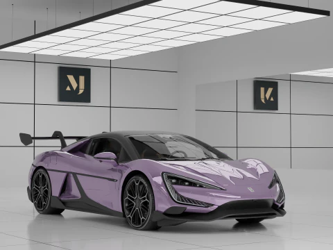 比亚迪阳光U9 3D 模型