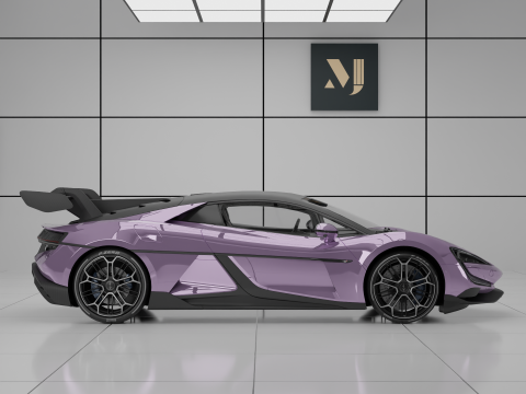 BYD Yangwang U9 Modello 3D