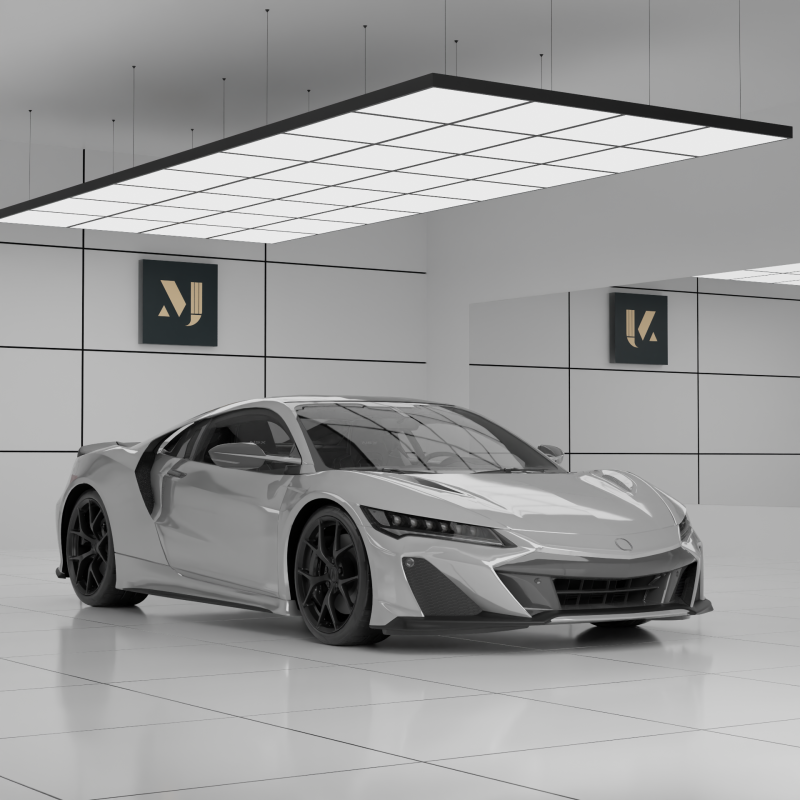 Acura NSX Type S Model 3D .c4d .max .obj .3ds .fbx .stl .blend 