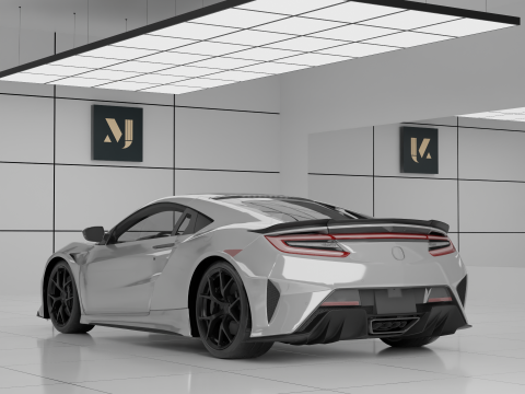 Acura NSX Type S Model 3D