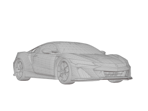 Acura NSX Type S Model 3D