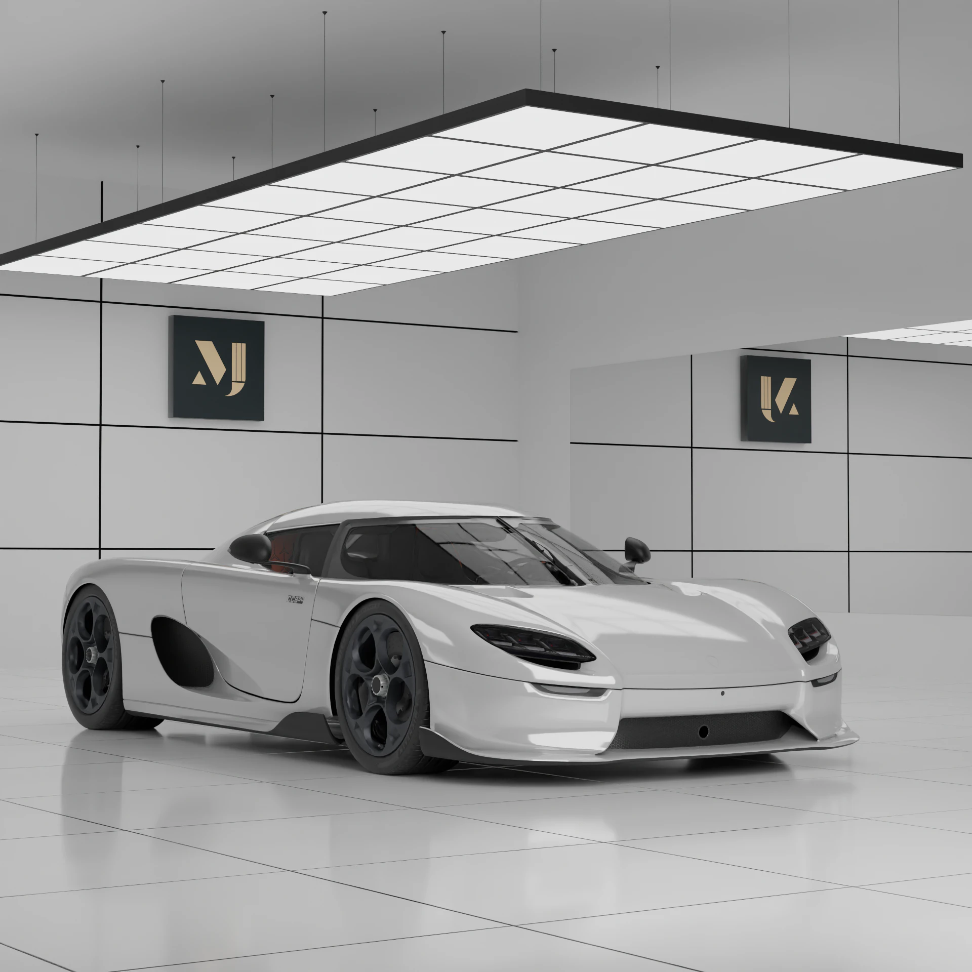Koenigsegg CC850 3D Model .c4d .max .obj .3ds .fbx .stl .blend