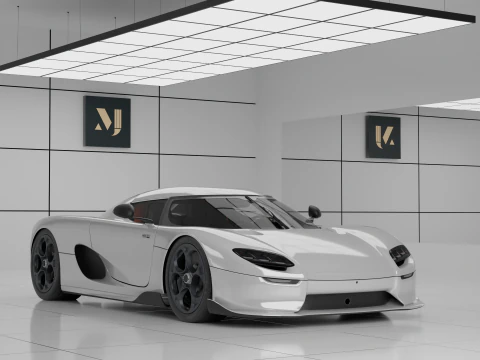 Koenigsegg CC850 Modello 3D