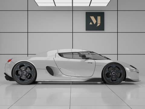 Koenigsegg CC850 3D Model