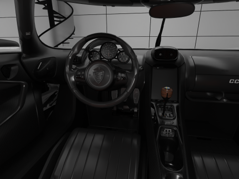 Koenigsegg CC850 3D Model