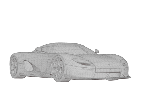 Koenigsegg CC850 3D Model
